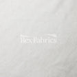 Stretch Suede Polyester Spandex Fabric - White, Solid, 58/60" Width, PFP (1 Yard)
