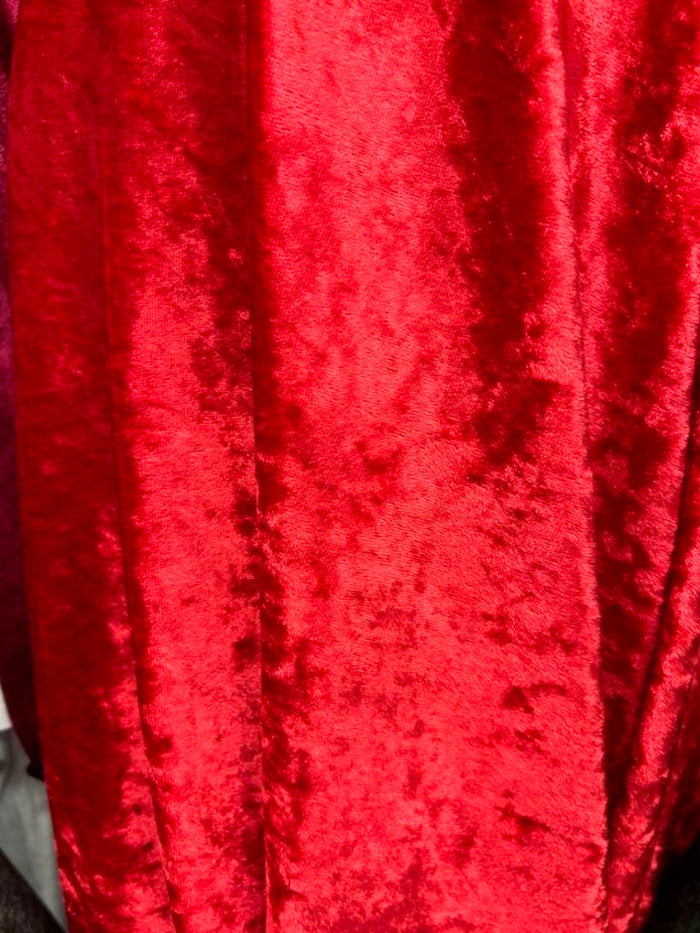 1 Yard Stretch Panne Velvet Velour Fabric Soft Shiny Knit for Apparel & Costumes