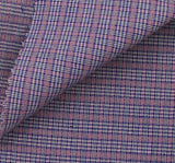 1 Yard Lilac Blue Stretch Plaid Suiting Fabric 44/45" Wide for Pants & Dresses