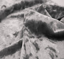 1 Yard Stretch Velvet Crushed Grey Apparel Fabric Polyester Spandex Soft Drapey Holiday Material 58 60 Inches width