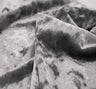 1 Yard Stretch Velvet Crushed Grey Apparel Fabric Polyester Spandex Soft Drapey Holiday Material 58 60 Inches width