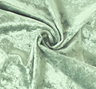 1 Yard Stretch Crushed Velvet Fabric Sage Drapey Apparel Material width
