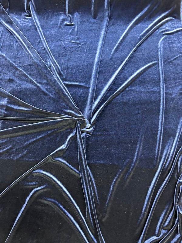 1 Yard Supple Stretch Velvet Fabric for Interiors & Special Events 58/60" Width