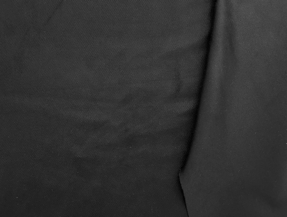 Vegan Soft Leather Black Stripe