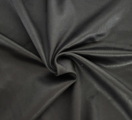 Vegan Soft Leather Black Stripe