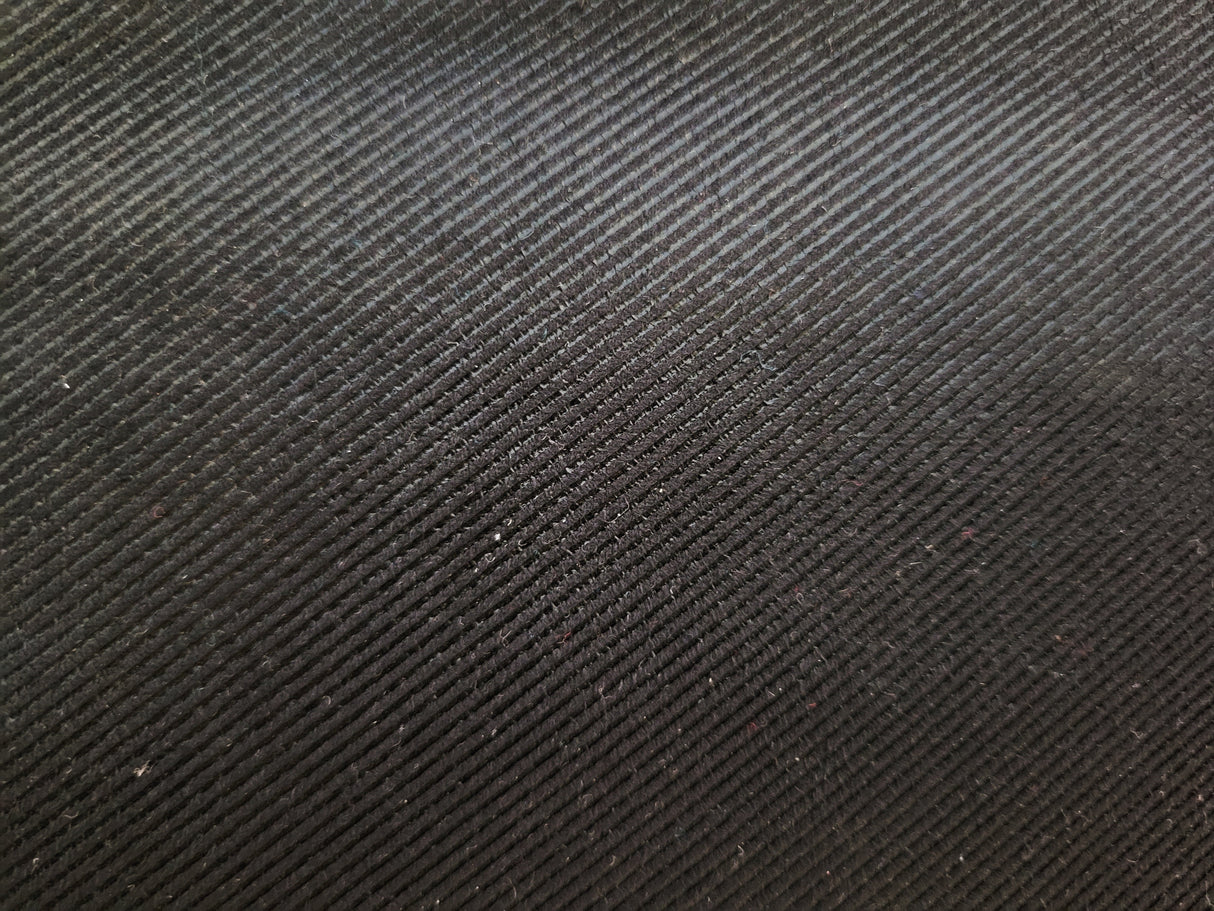 Vegan Soft Leather Black Stripe