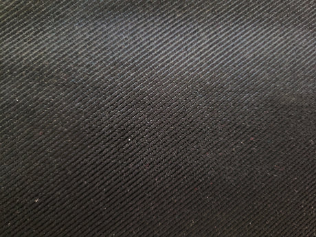 Vegan Soft Leather Black Stripe