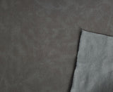 Stretchy Vegan Soft Leather Dark Gray