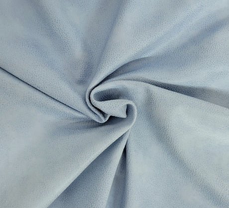 Stretchy Vegan Soft Leather Sky Blue