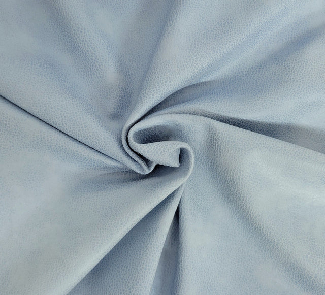 Stretchy Vegan Soft Leather Sky Blue