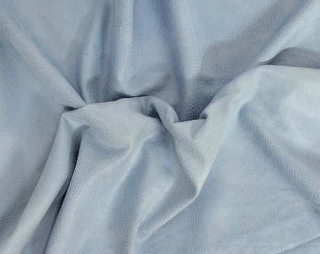 Stretchy Vegan Soft Leather Sky Blue