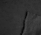 Black Stretchy Vegan Soft Leather
