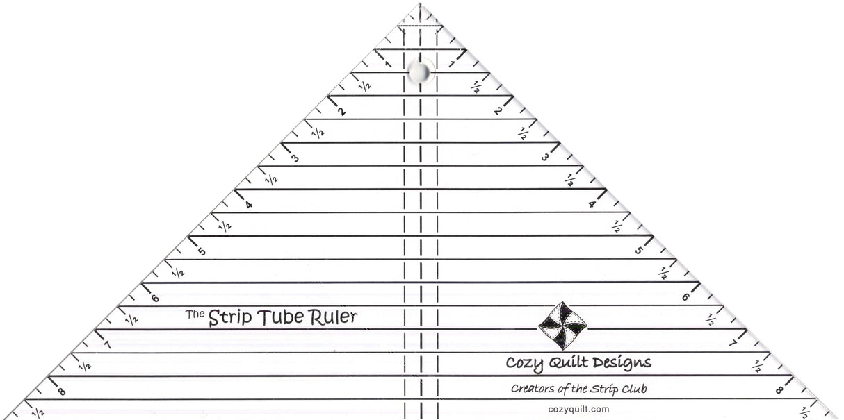Strip Tube Ruler Quilting Template