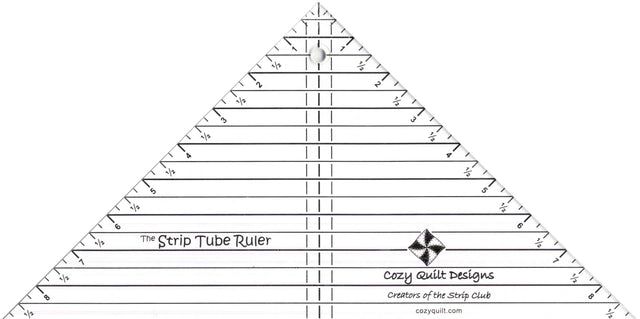 Strip Tube Ruler Quilting Template
