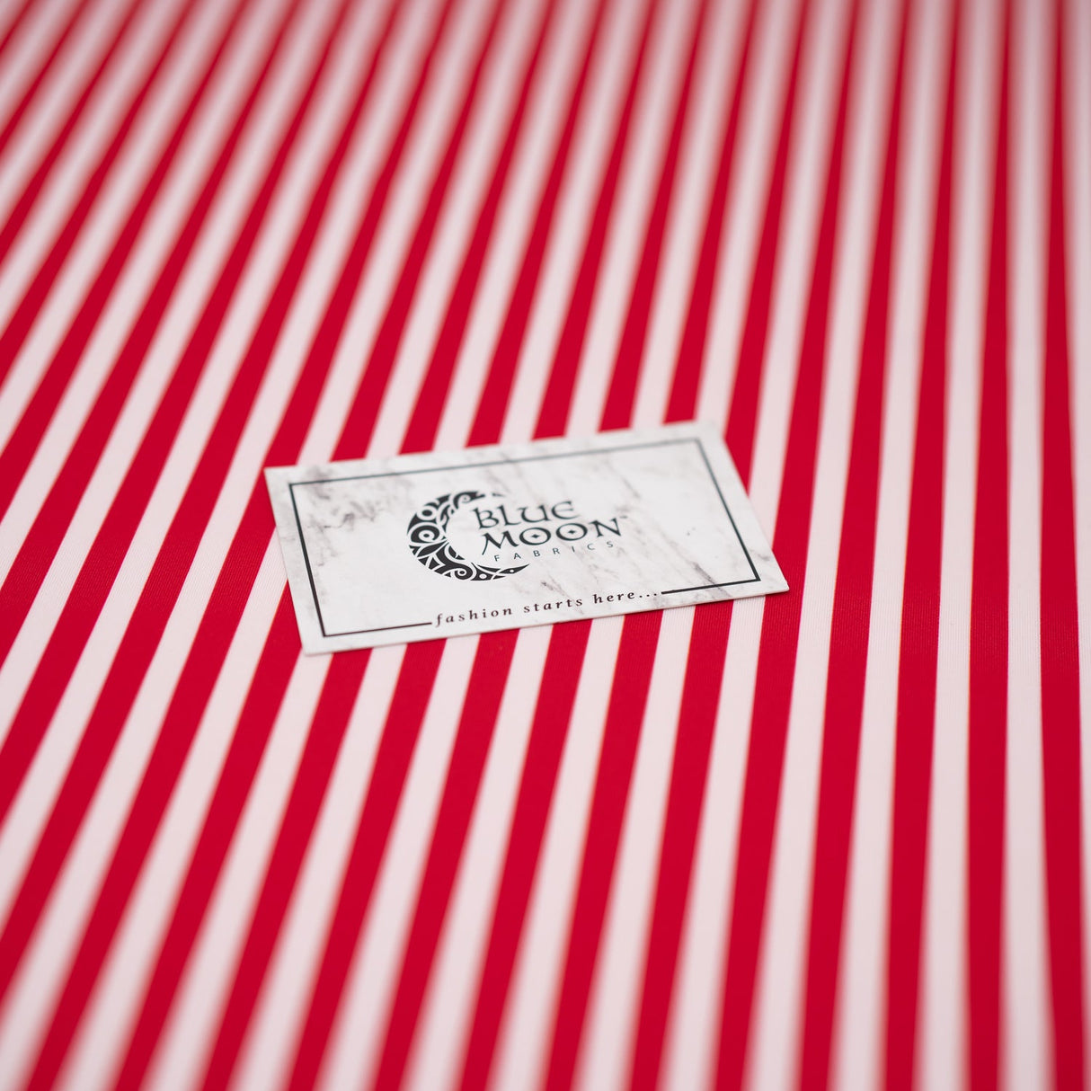 Printed Spandex Striped Black White Fabric