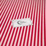 Printed Spandex Striped Black White Fabric