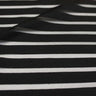 Striped Stretch Mesh Fabric - Black/White, White, Black/Black, Kelly, Navy, Red, 56/58" Width, 185 Gsm (1 Yard)