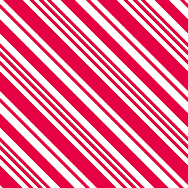 Quilting Cotton Merry Town Diagonal Stripe Red Studio E