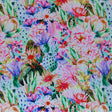 Swim Knit Succulent Garden Nylon Spandex Fabric