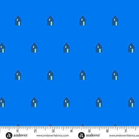 Cotton Print Fabric Sun Print 2026 Cabin Cobalt 44/45"