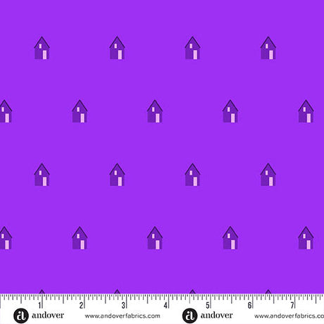 Cotton Print Cabin Galaxy Fabric 44/45"