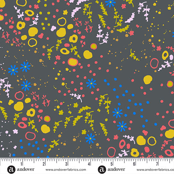Cotton Print Sun Print 2026 Equanimity Dark Fabric