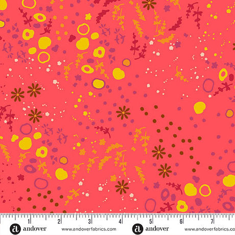 Cotton Print Sun Print 2026 Equanimity Strawberry Fabric 44/45"