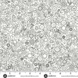 Cotton Fabric Sun Print Whisper Panda Woodland 44/45"