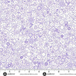 Cotton Print Sun Print Whisper Violet Woodland Fabric 44/45