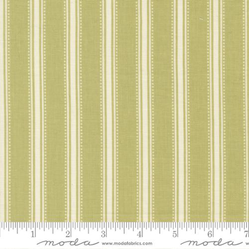 Cotton Print Sunbonnet Pear Stripes Fabric 44/45"