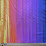 Swim Knit Polyester Spandex Sunset Stripe