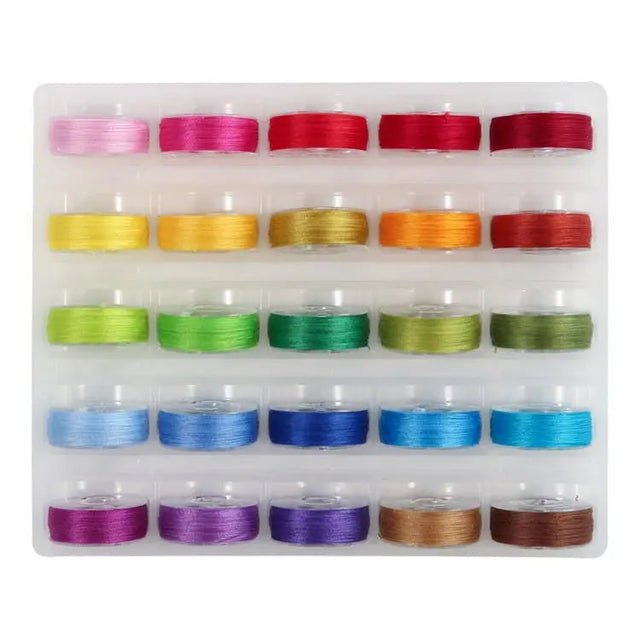 Cotton Prewound Bobbins Bright L Style
