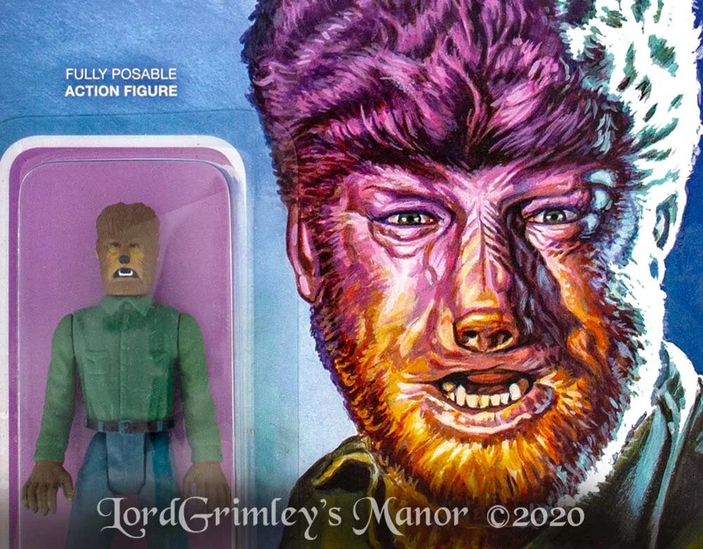 The Wolf Man - Universal Classic Monsters - Reaction Figure