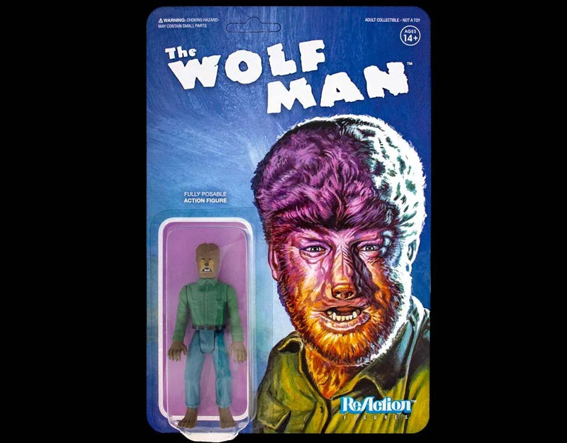 The Wolf Man - Universal Classic Monsters - Reaction Figure