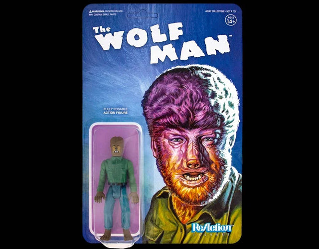 The Wolf Man - Universal Classic Monsters - Reaction Figure