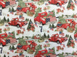 Quilting Cotton Susan Winget American Christmas Truck Christmas Fabric