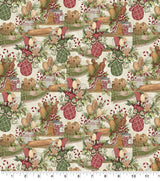 Quilting Cotton Susan Winget Gingerbread Kitchen Christmas