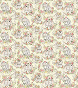 Quilting Cotton Hello Spring Bunny Easter Fabric