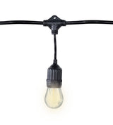 48' Warm White Suspended Patio Light Set - S14 LED Bulbs Included