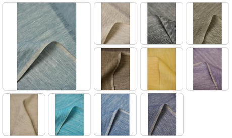 Linen Herringbone Yarn-Dyed Swatch