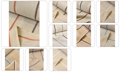 Linen Herringbone Yarn-Dyed Stripe