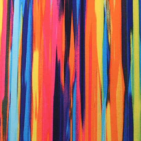 Sponge Athletic DK Prints Polyester Spandex Fabric - Assorted Camo, Tie-Dye, and Stripe Prints, 58-60" Width, 350 GSM (1 Yard)
