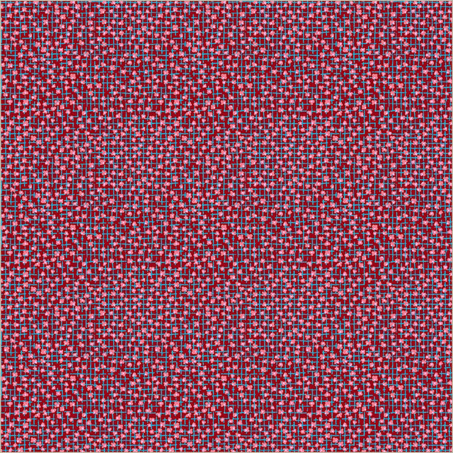 Cotton Fabric Sweet Talk Julia Crimson 44/45"
