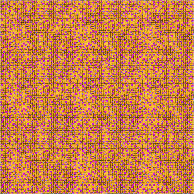 Cotton Fabric Sweet Talk Julia Mandarin 44/45"
