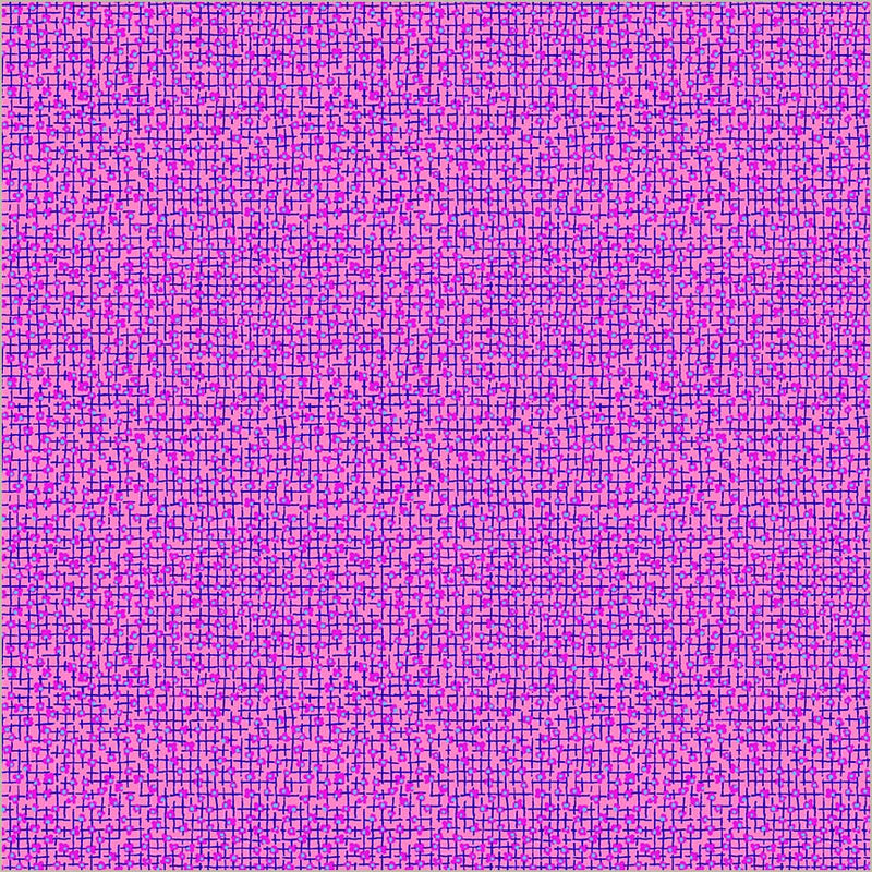 Cotton Fabric Sweet Talk Julia Pink 44/45"
