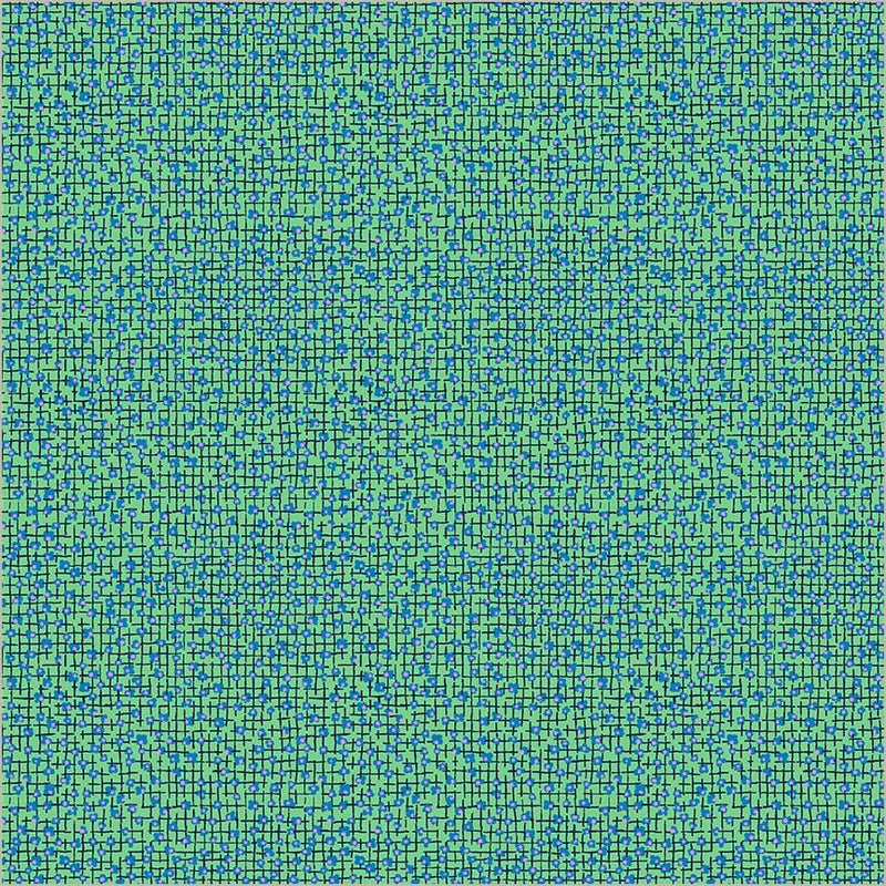 Cotton Fabric Sweet Talk Julia Sea Green 44/45"