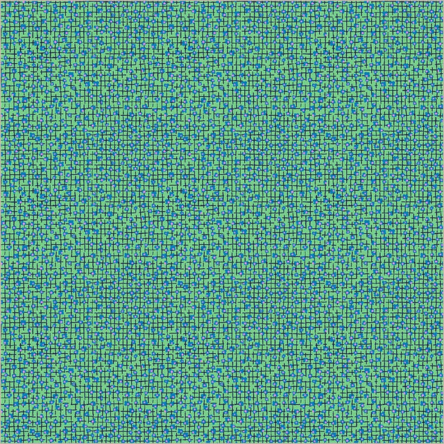 Cotton Fabric Sweet Talk Julia Sea Green 44/45"