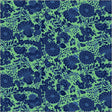 Cotton Print Sweet Talk Kim Sea Green Fabric