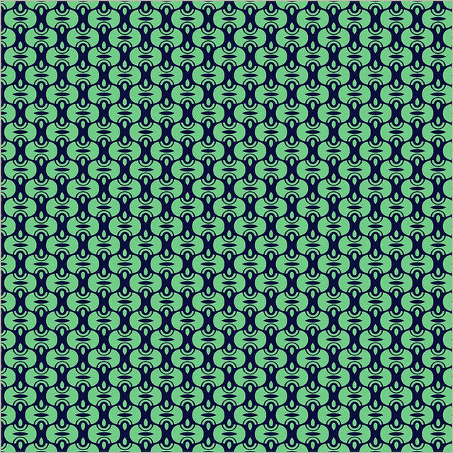Cotton Print Fabric Sweet Talk Scott Sea Green 44/45"