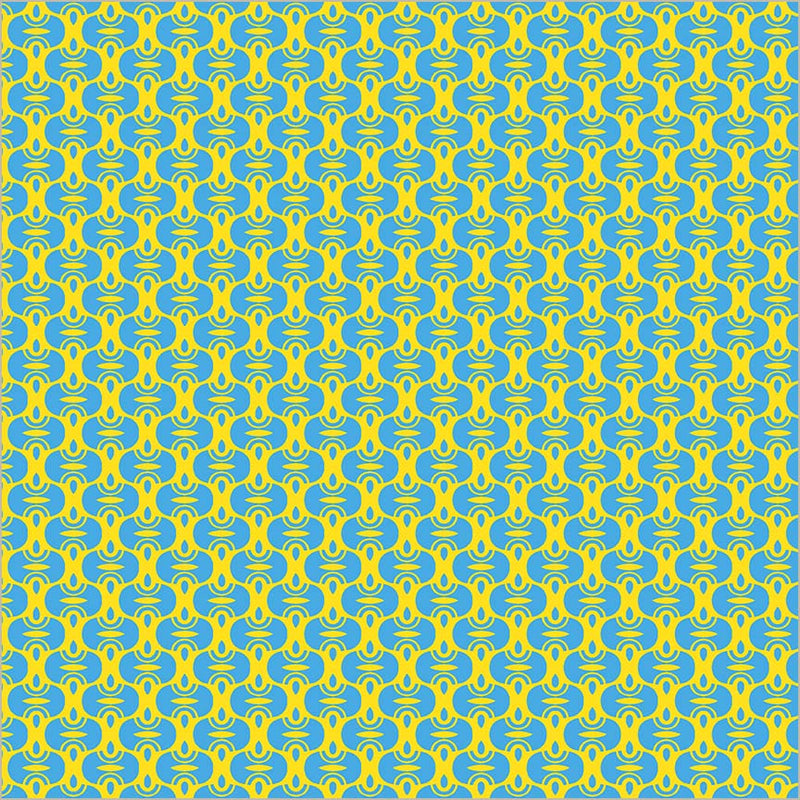 Cotton Print Fabric Sweet Talk Scott Yellow 44/45"
